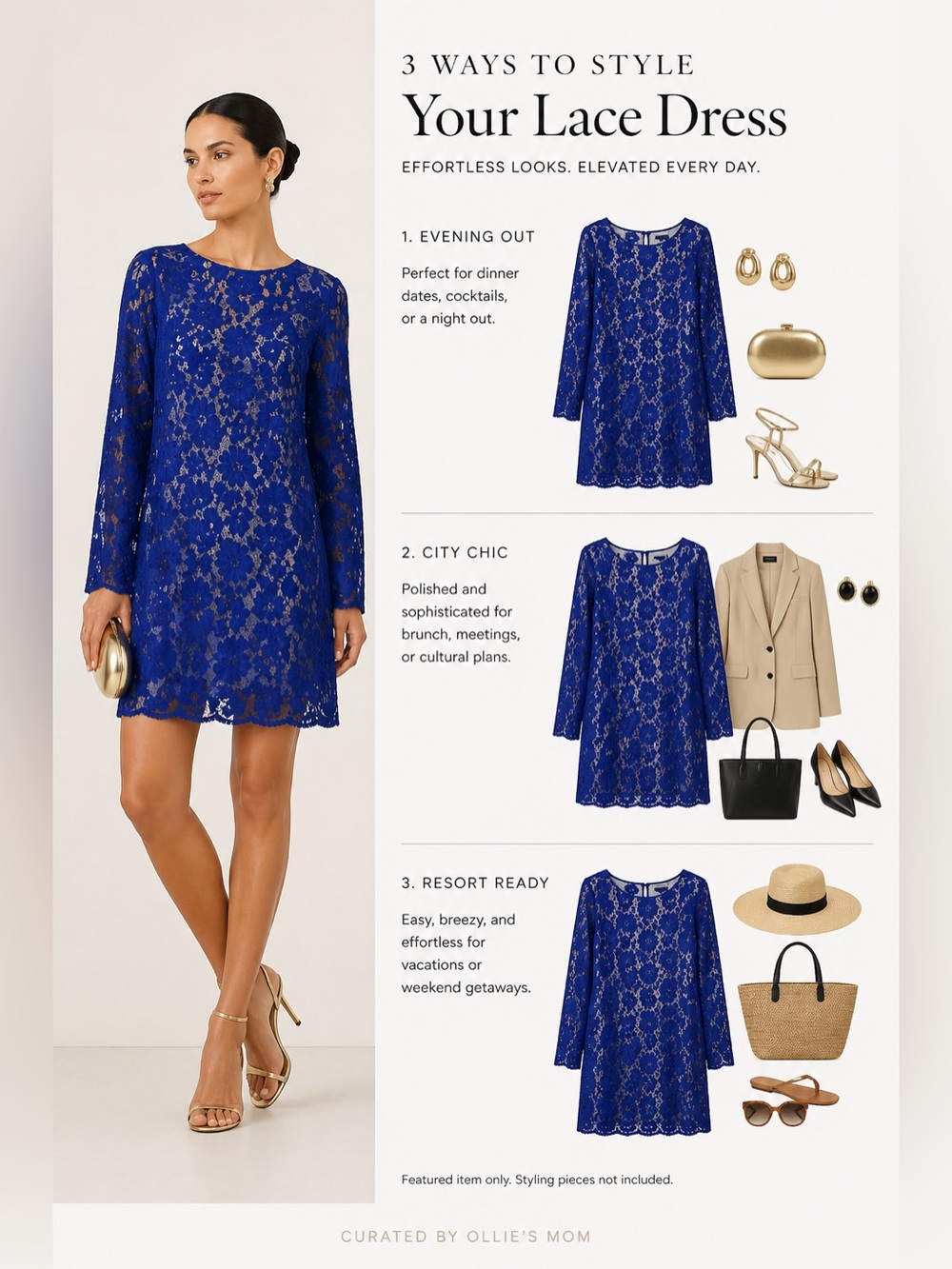 Jessica Howard Sapphire Blue Floral Lace Shift Dress Wedding Date Cocktail 14